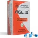 Age III - Natural Prostate Health Formula - Serenoa Repens, Pygeum Africanum, Cucurbita Pepo ל BPH הקלה - Enlarged Prostateance
