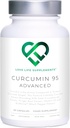 Curcumin 95 מתקדם, 60 קפסולות, High Power Curcumin (The Active Component of Turmeric) עם 95% Curcuminoids + BioPerine® (Black Pepper), ויטמין D, טומטום וגרינג Root, GMP אישר את אישורו