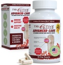 מקור חיוני TriActive biotics Advanced Care - 20 מיליארד CFU Probiotics for Digestive Health, Immune Support Supplement, Microencapsulated Probiotics for Women & Men, 90 קפסולות Ct