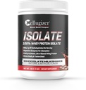 Cugizer 100% Whey Isolate 1lb, שוקולד I 25g חלבון, Fast Digesting I 0g Sugar, Low Carb