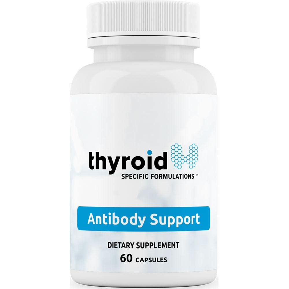 תמיכה ב- Thyroid Antibody Support משלבת את Nigella Black Cumin Seed, Selenium ו- Inositol כדי לעזור להוריד את האנטיbodies Thyroid ואת תאי Thyroid