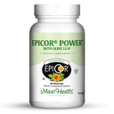 Epicor Power by Maxi Health: EpiCor with Olive Leaf - Processed Brewer's Yeast - 60 קפסולות צמחוניות