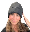 Headache Hat Gel Cube Hat - migraine Cap for Tension Headaches and Migraine Black