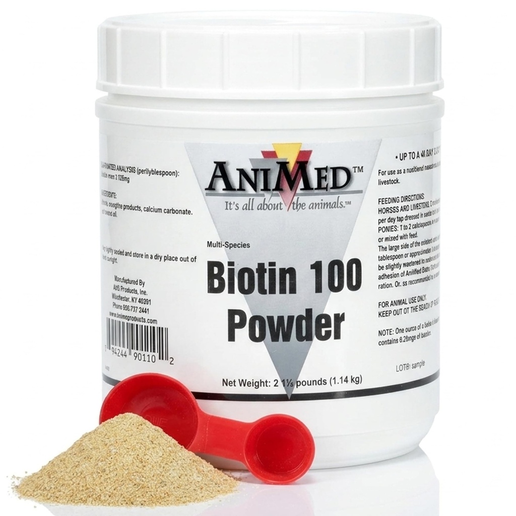 AniMed Biotin 100 2.5 פאונד