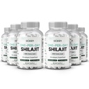 אורגנים Ocean One-Per-Day Shilajit for Men and Women - Natural and Potent Shilajit Supplement for Age-Defying,עצמות העצם, תמיכה הורמונלית ועוד - 6 בקבוקים שילאג'יט קפסולות