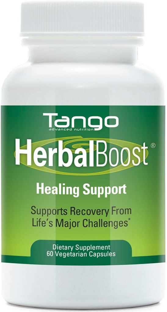 Herbal Boost Natural Herbal Recovery תומך ב Circulation בריא כדי לעזור לשחזר את האתגרים העיקריים של החיים (60 קפסולות צמחוניות)