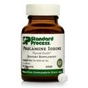 תהליך סטנדרטי Prolamine Iodine - תוסף בריאות Thyroid - תמיכה אנדוקרנית חיונית עם Iodine - Gluten-Free, non-Dairy, & Non-Soy - 90 טבליות (90 משרתים)