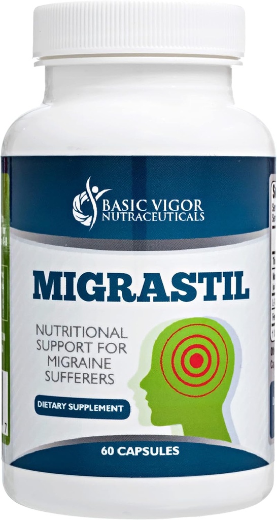 Migraine Stick & Migrastil Migraine הקלה קפסולות Bundle