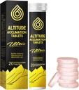 Altitude Sḭckness Prevention Tablets, תומך ב- Rapid Altitude Acclimation & Recovery, הקלה בתסמיני Altitude, Easy to Take, 20 טבליות