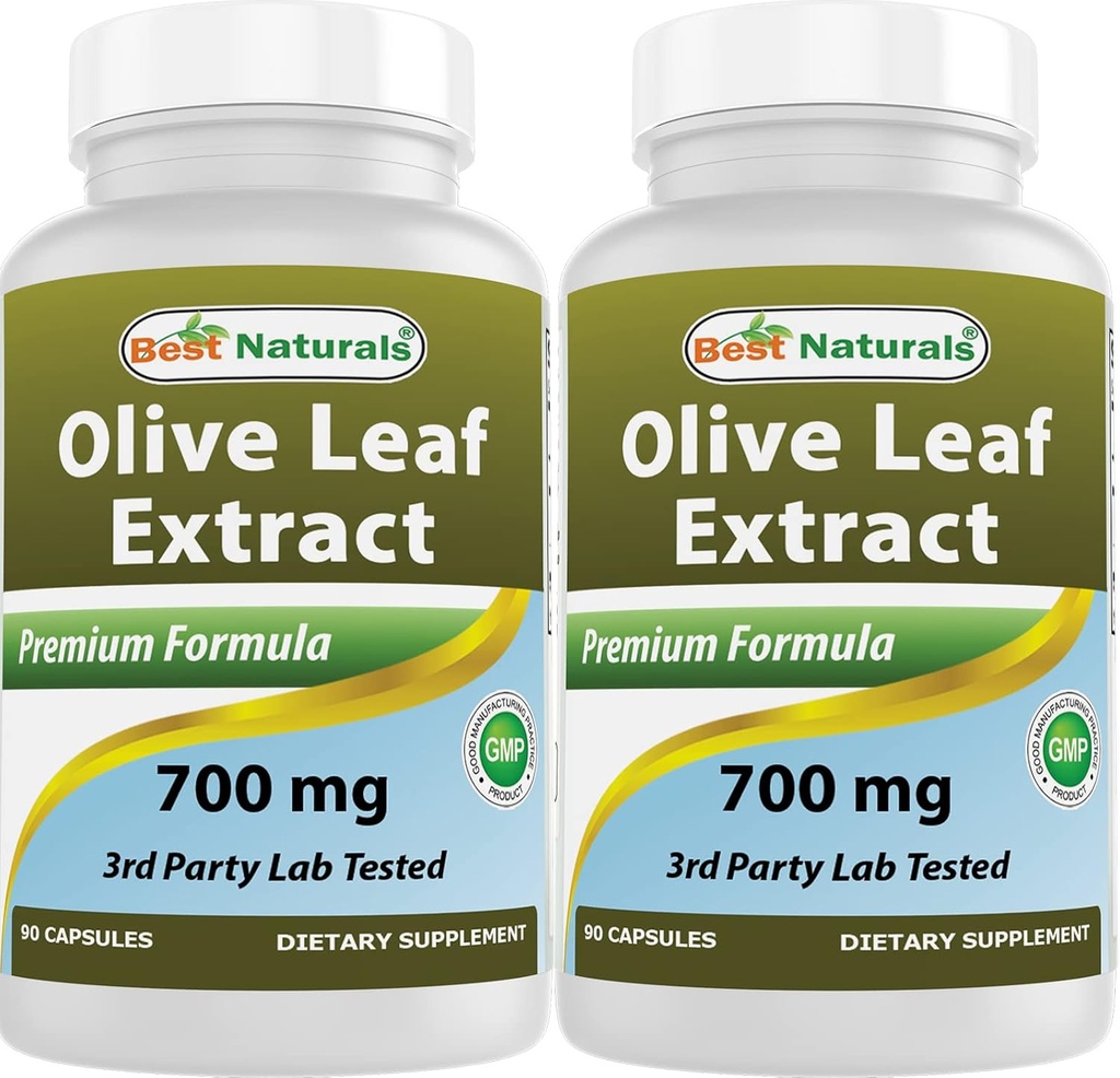 הטוב ביותר Naturals 2 Pack אוליבץ 700 מ"ג 90 קפסולות (כולל 180 קפסולות)