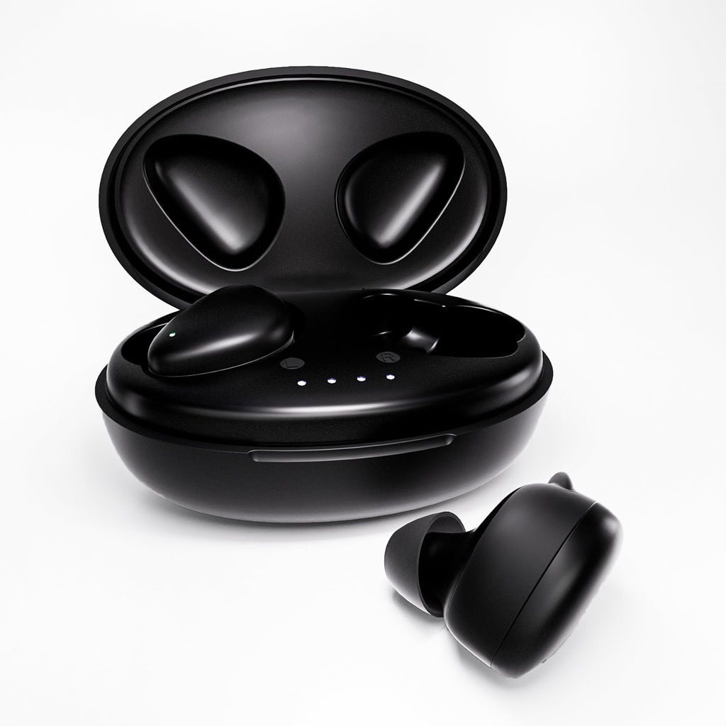 In-Ear Bluetooth OTC שמיעה איידס עבור מבוגרים ומבוגרים אוזניות עם Noise מבטלing and Feedback Reduction; טלפונים סלולריים אלחוטיים עבור Hard of Hearing and Hearing Impaired Individuals