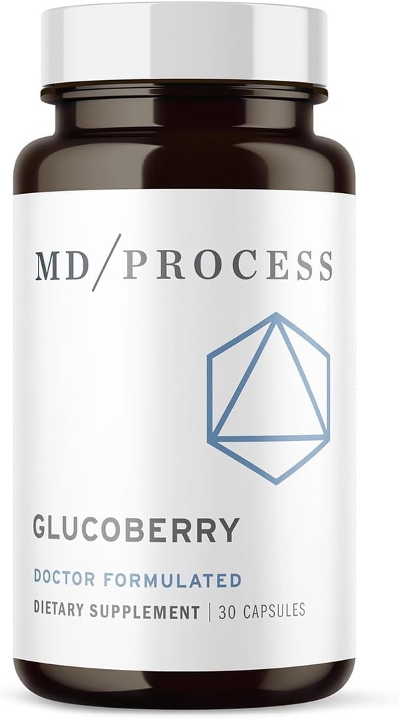 GlucoBerry Maqui ברי לחלץ עם Chromium Picolinate עבור תמיכה בבריאות הדם - עם biotin ו-התעמלותnema סילבסטר - דוקטור פורמולה - 30 קפסולות