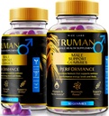 מעבדות rize (2 Pack) טרומן חניכיים, טרומן עבור גברים, הופעות טרומן תוספת ביקורות, טרומן חניכיים, תמיכה טרומןמל, Tru Man All-Natural תוסף, Gomitas (120 מסטיקנים)