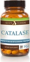 Suzy Cohen Catalase 12,500 CATu Dietary תוסף, Liver Enzyme, Neutralize hydrogen Peroxide, תומך עור, שיער, ובאופן כללי בריאות, 30 קפסולות עיכובים.