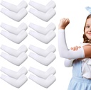 Aurzom 8 Pairs Eczema תאסוף עבור ילדים טודסלר אטליסט ארונות ארונות רך ואינו מזיק לעור הגנה UV