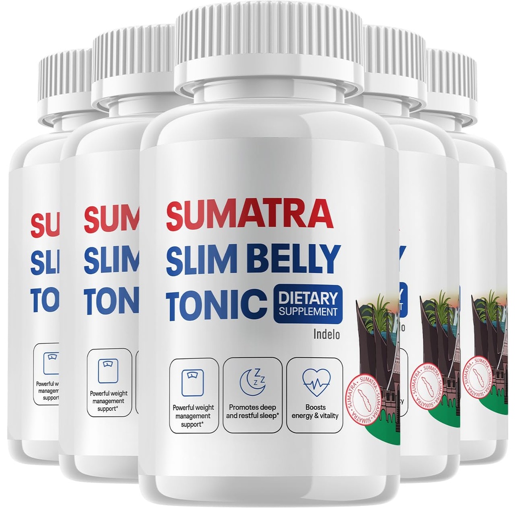 (חבילה) Sumatra Slim Belly Tonic - Slim Belly Dietary Supplement, Sumatra Slim Belly All-Natural Pills, Sumatra SlimBelly Reviews (300 קפסולות)