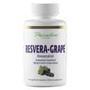 Paradise Herbs Resveragrape, Resveratrol + Polyphenols + Opc's, Super Potent, Ultra Pure, non-GMO, Gluten Free, 60 קפסולות צמחוניות