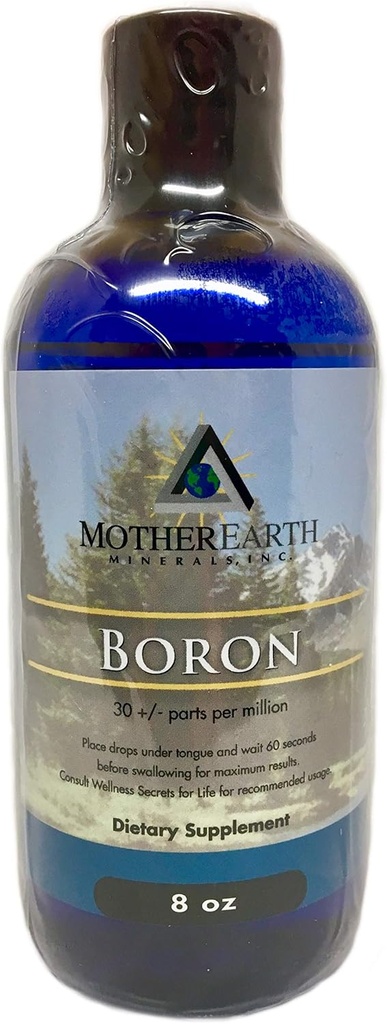 Angstrom מינרלים, Boron-8 ozs.