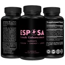 Esposa נקבה Libido Booster עבור נשים - תשוקה מרגיעה, להגביר את האנרגיה ואת הרגישות, Boost Mood & Desire - Made in USA Natural Women Enhancement Pills with Horyt Weed - 60 קפסולות