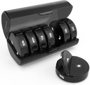 מארגנת גלולות שבועיות 7 יום 2 פעמים ביום, Sukuos Small Travel Pill Box for Pills/Vitamin/Fish Oil/Supplements, Daily Medicine Productionser Box, BPA Free Pill Case, Easy to ניקוי