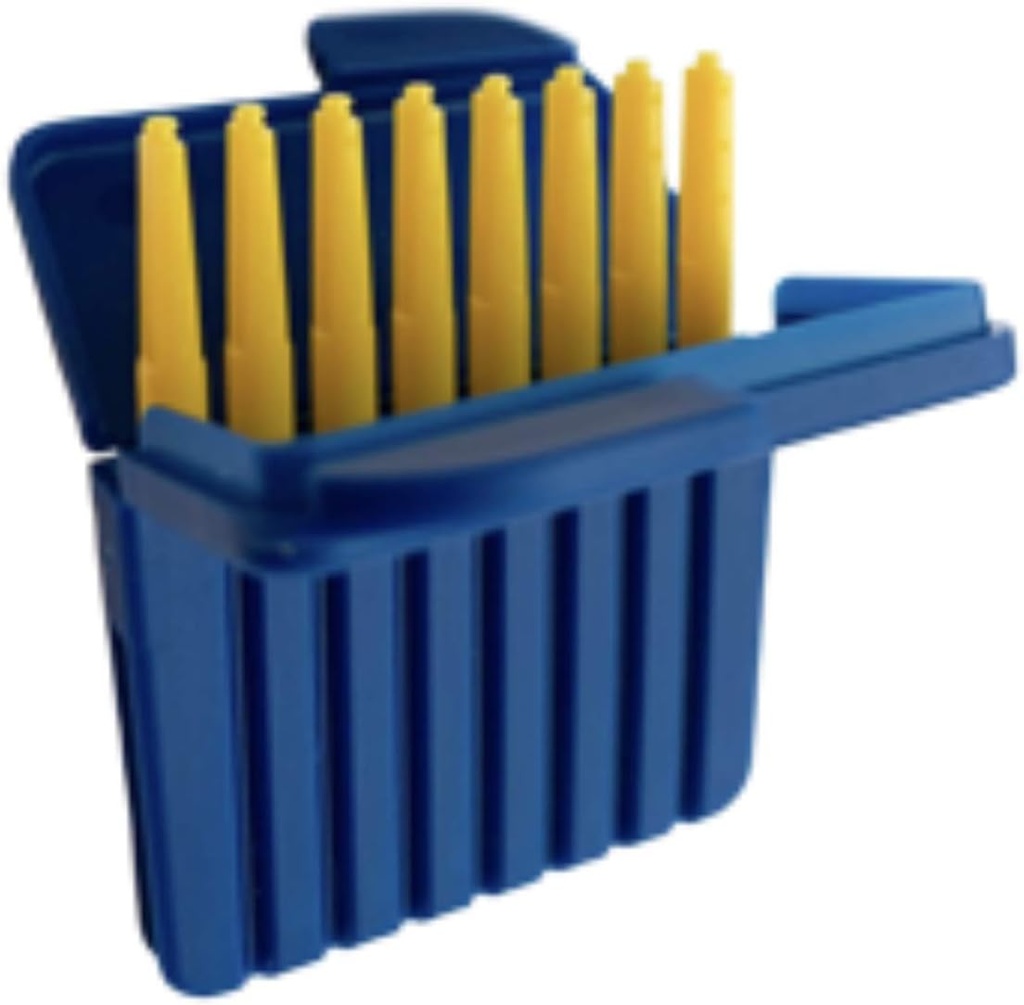 Starkey Hear Clear Hearing Wax Guard 48 פילטרים בסביבה הקרובה של Easy Open Blue Container