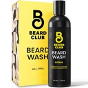 מועדון הדובים Citrus Beard & Face Wash - All-in-One ניקויser, Softens & Nourishes שיער הפנים, הידרטים & ניקוי העור, Paraben & Sulfate-Free-Free