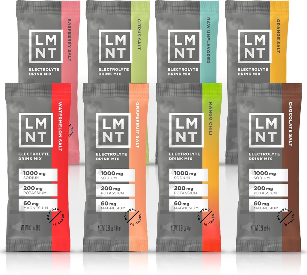 שתו LMNT Zero Sugar Electrolytes - Sample Pack