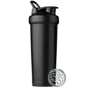 בלנדר בוטל קלאסי V2 Shaker בקבוק מושלם לשקיות חלבונים ו-Pre Workout, 32-Ounce, Black Black