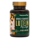 Natures Plus Advanced Therapeutics Lutein Rx-Eye - 20 מ"ג, 60 קפסולות צמחוניות - תמיכה פונקציונלית העין מוגברת עם Zeaxanthin, Antioxidant - Gluten-Free - 20 משרתים