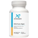XYMOgen DHA מ- Algae - DHA אומגה 3 - תומך המוח, העין, הלב + Immune Health (60 Softgels)