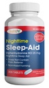 HEALTH LFE HealthLife® Sleep Aid (Diphenhydramine HCl Caplets, 25 מ"ג כחול) 300 Count