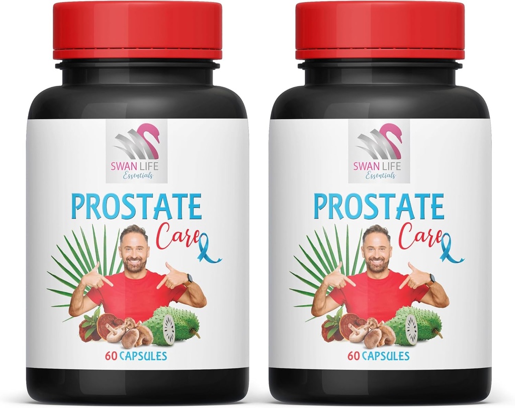ראה תוסףפאלטו - Prostate Support PILS - רכיבים טבעיים, Saw Palmetto, Sting Nettle Leaf, Maitake Mushroom, Reishi, Shiitake, Prostate Support Supplement for Men, 2 בקבוקים 120 Caps 120 Caps Caps