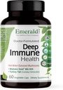 EMERALD LABS Deep Immune Health - Immune Support Supplement with Maitake Gold Mushrooms, Meriva Turmeric & Astragalus Extracts (30 יום אספקה)