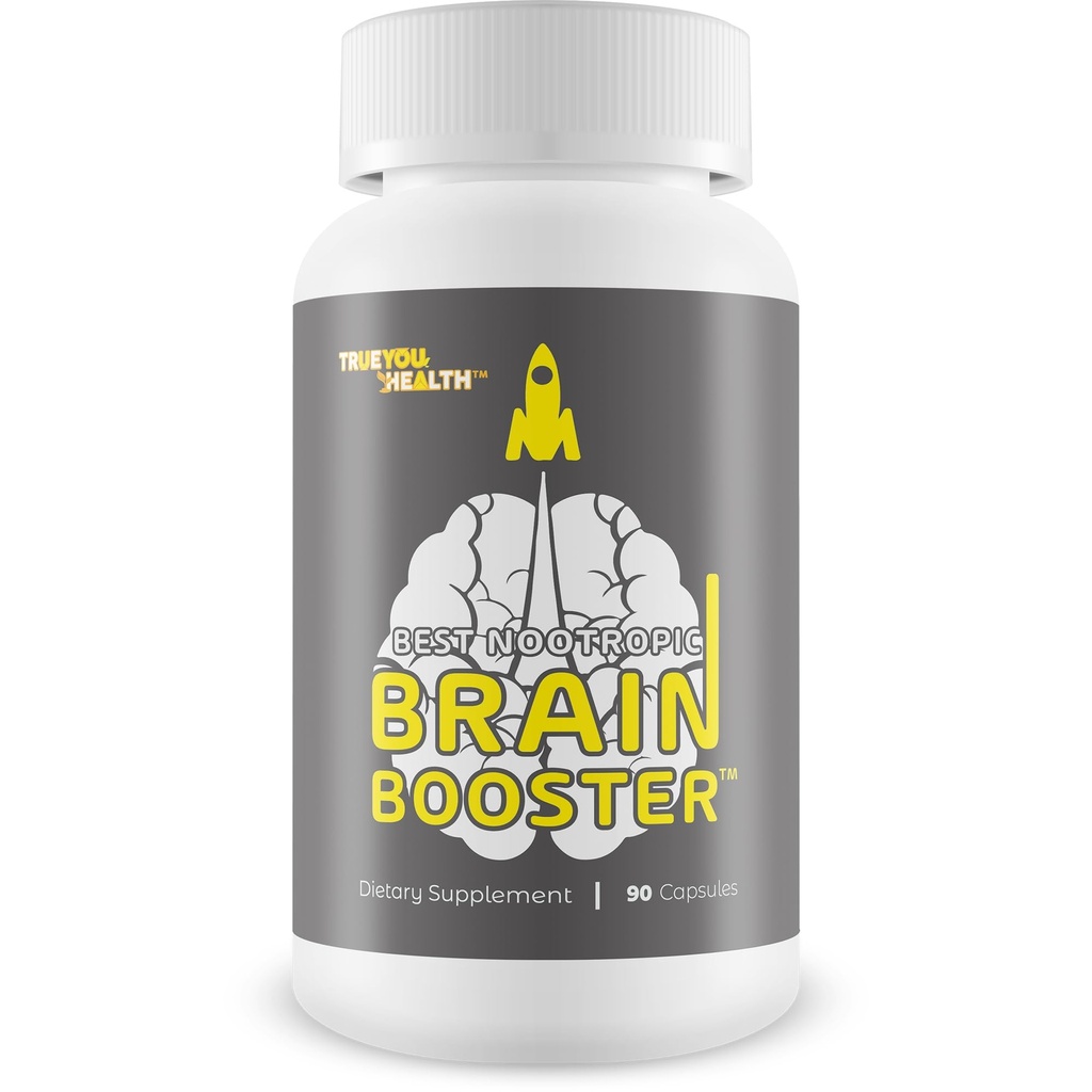 Best Nootropic Brain Booster - for Memory, Focus, ריכוז, בהירות נפשית ואנרגיה - תמיכה שיפור תפקוד המוח, זיכרון Recall והפחתה של עייפות נפשית - עבור גברים ונשים - עם ג'ינקגו