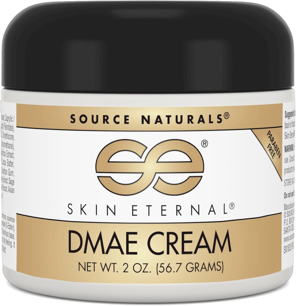 מקור: Skin Eternal DMAE Cream, Paraben Free - 2 oz