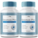 VIVE MD Quietum Plus Tinnitus הקלה לרינג אוזניים - מהירות אוזן טבעת הקלה, Clear Tinnitus, ואת Holistic Tinnitus טיפול עם 60 קפסולות לבק (2 Pack)