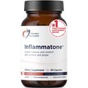 עיצובים לבריאות Inflammatone - תוספי Turmeric עם Proteolytic Enzymes, Boswellia, Quercetin & Resveratrol (60 קפסולות)