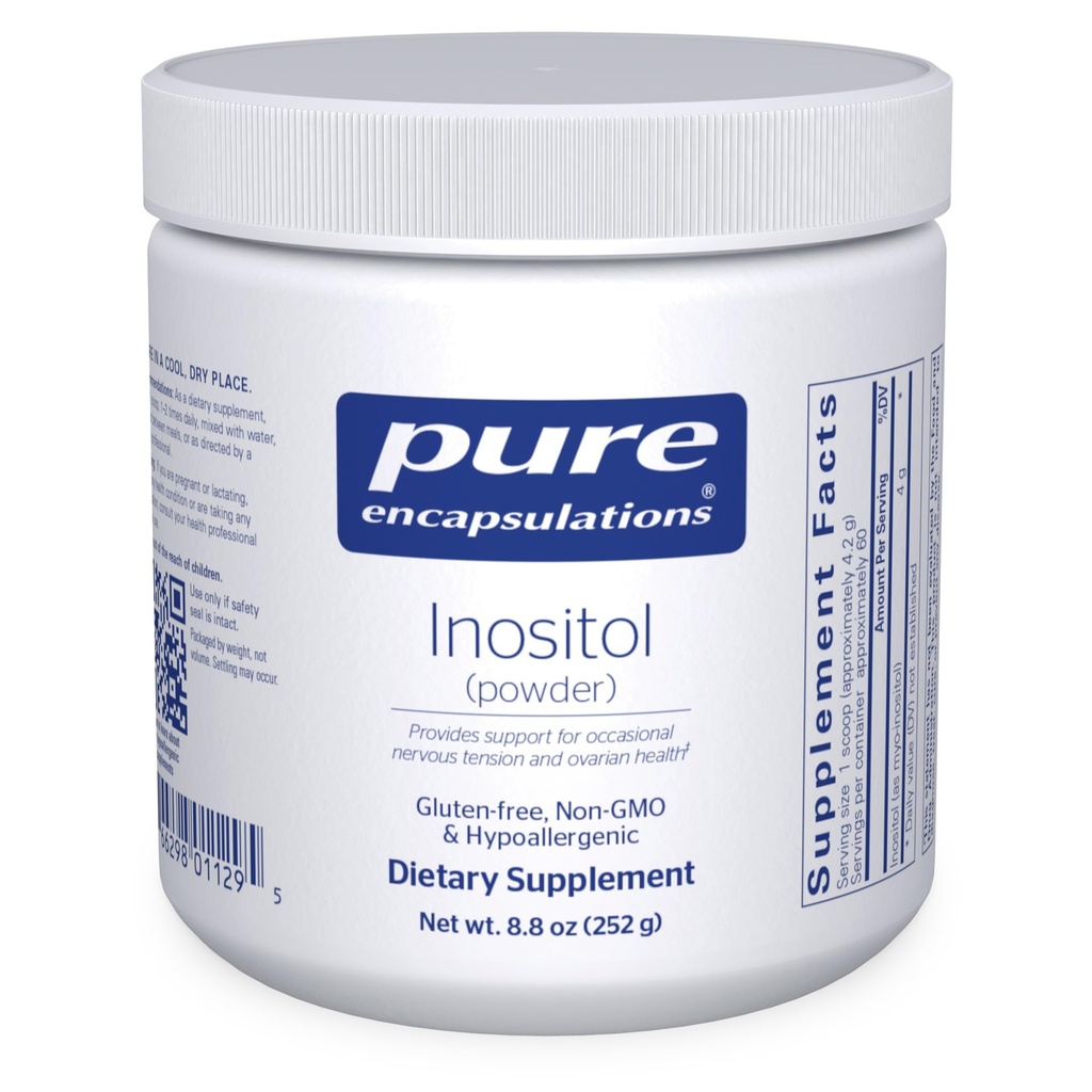 Inositol טהור (Powder) - תוספת לתמיכה באנרגיה, מערכת העצבים ותפקוד השחלות* - עם Myo-Inositol - 8.8 דרישות