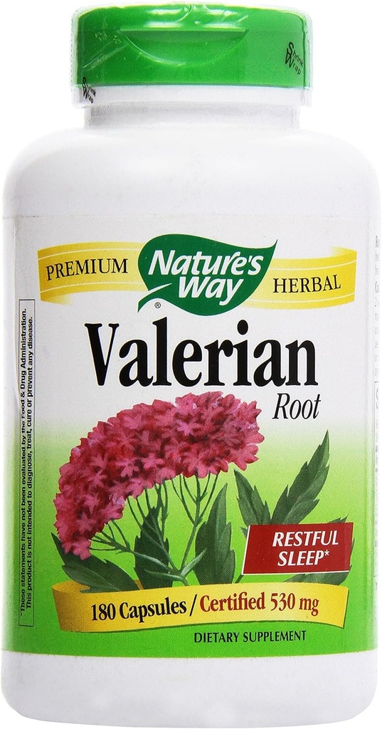 דרכו של הטבע ולריאן שורש (Gelatin) קפסולות 180 ea