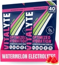 Vitalyte Electrolyte אבקת לשתות Mix, Isotonic Electrolyte hydrotion Mix, Gluten Get Free Post Workout אבקת Mix, Pack of 2, 35 oz. כל אחד, Watermelon Flavor