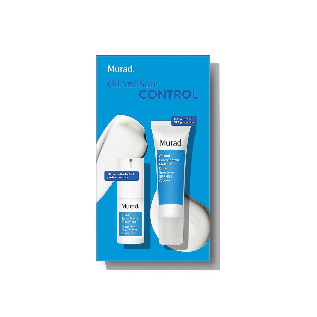 Mored Oil & Scar Control Value Set - 2Piece Full-Size Set $87 Value - InvisiScar & Oil Pore control מאטממיר