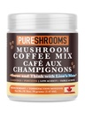 Focus & Think מיידית Mushroom with Ultra Concentrated Lion's Mane Mushroom Extract for Brain Boost - Enhance Focus, Clarity, and Concentration - Net Wt. 70g/2.47 oz