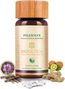 Biogetica Pilesolve Natural Herbal תוסף עם Licorice ו-Gang - non-GMO - 100% טבעוני אבקת תוספת