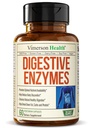 Enzymes - Probiotic Multi Enzyme (Enzimas Digestivas) - תוספי תזונה עם ייחודי Makzyme-Pro Formula - Enzymes for Digestion, Bowel Movements & Acent Absorption. 60 Caps