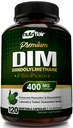 תוספי מזוןFlair DIM תוספת 400 מ"ג עם bioperine, 120 קפסולות - Diindolylmethane - Estrogen Metabolism תמיכה וההורמון, Menopause, PCOS, Acne ו- Skin Care עבור גברים ונשים - בהשוואה ל-300 מ"ג תמיכה וההורמונים.