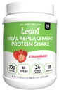 Lean1 meal החלפת חלבון Shake, Strawberry Flavor, 15 משרת Tub