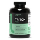 LEGION Triton Fish כמוסות שמן - אומגה 3 כוח משולשת שומן חיוני Acids עם ויטמין E & לימון שמן עבור Absorption מקסימלית, Freshness & Purity - 2400 מ"ג EPA & DHA Per משרת, 30 Svgs