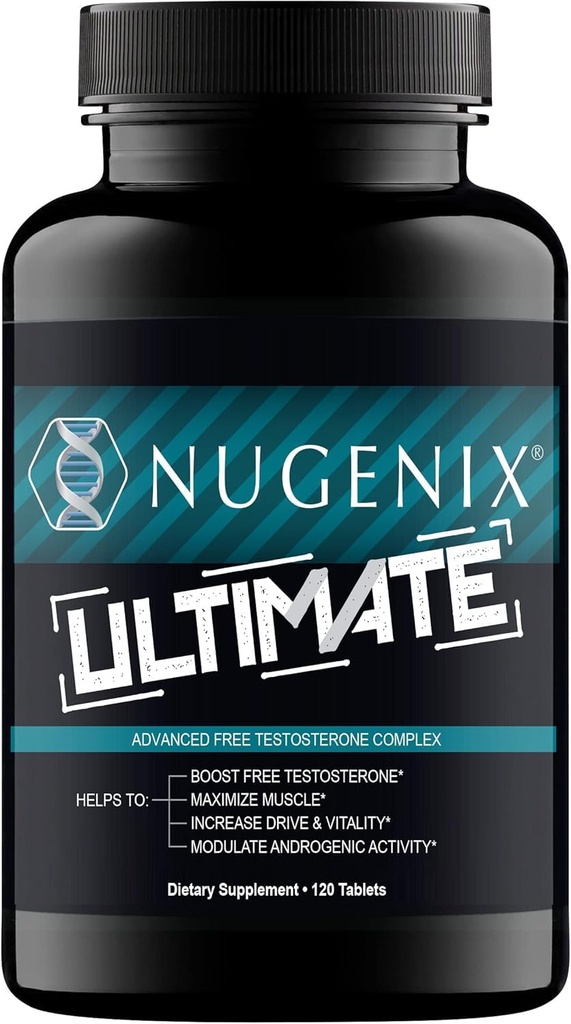 Nugenix Ultimate, טסטוסטרון Booster, 120 טבליות