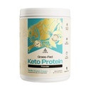 רמות חלבון Keto, עם coagen פפtides, אנרגיהzing MCT, Whey Isolate חלבון, אבקת חלבון Ketogenic - Vanilla Sweet Cream