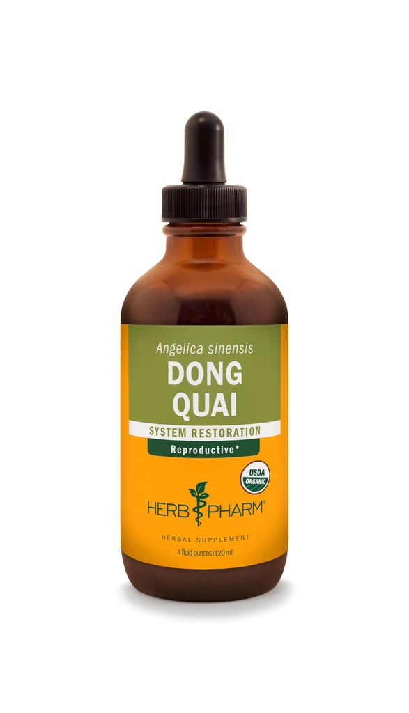 Herb Pharm Dong Quai נוזל לחלץ תמיכה של מערכת פוריות נשית - 4 Ounce